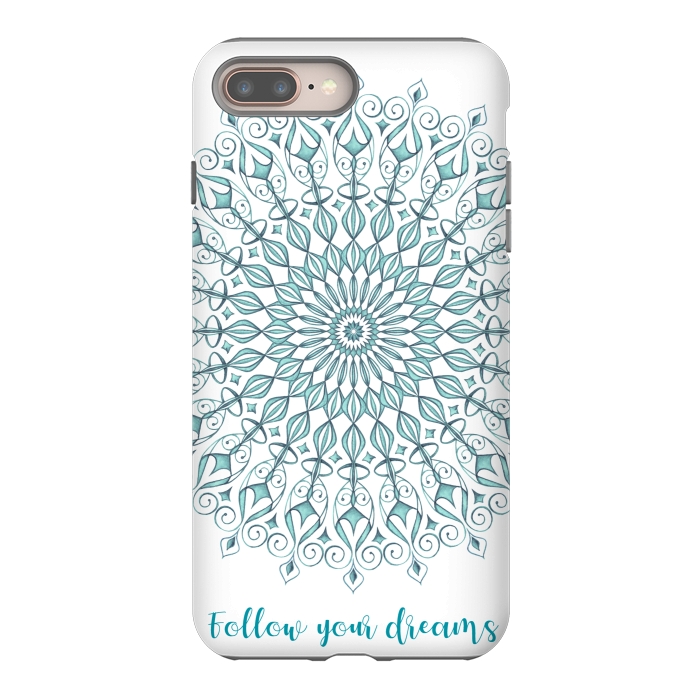 iPhone 8 plus StrongFit follow your dreams by Julia Grifol
