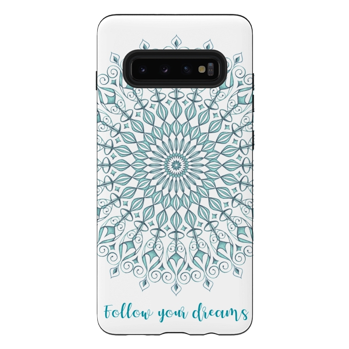 Galaxy S10 plus StrongFit follow your dreams by Julia Grifol