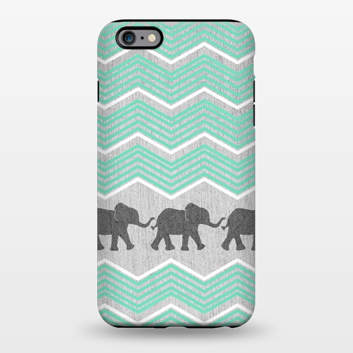 iPhone 6/6s plus StrongFit Three Elephants by Tangerine-Tane