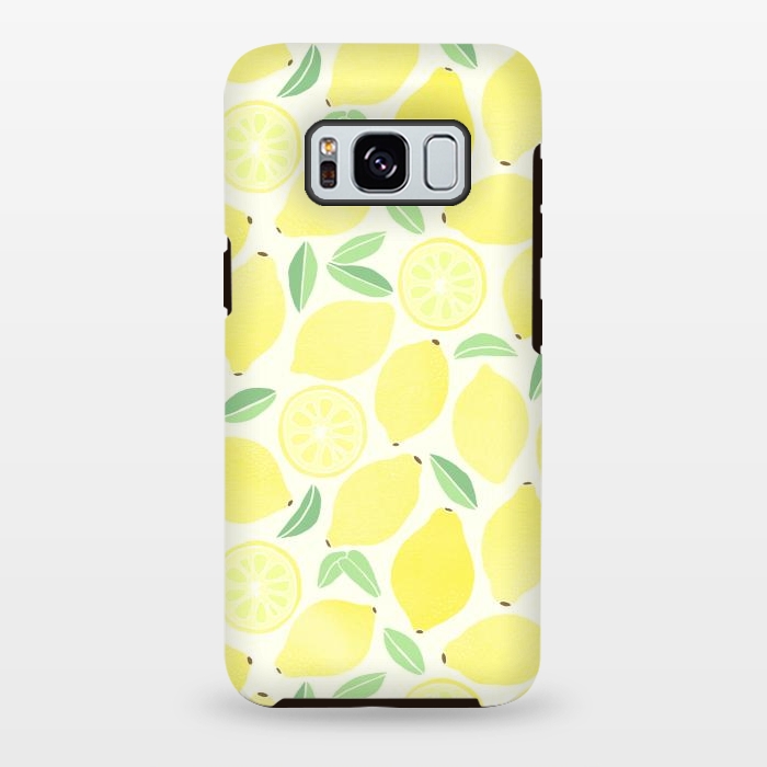Galaxy S8 plus StrongFit Summer Lemons by Tangerine-Tane