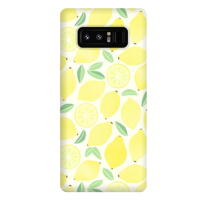 Galaxy Note 8 StrongFit Summer Lemons by Tangerine-Tane
