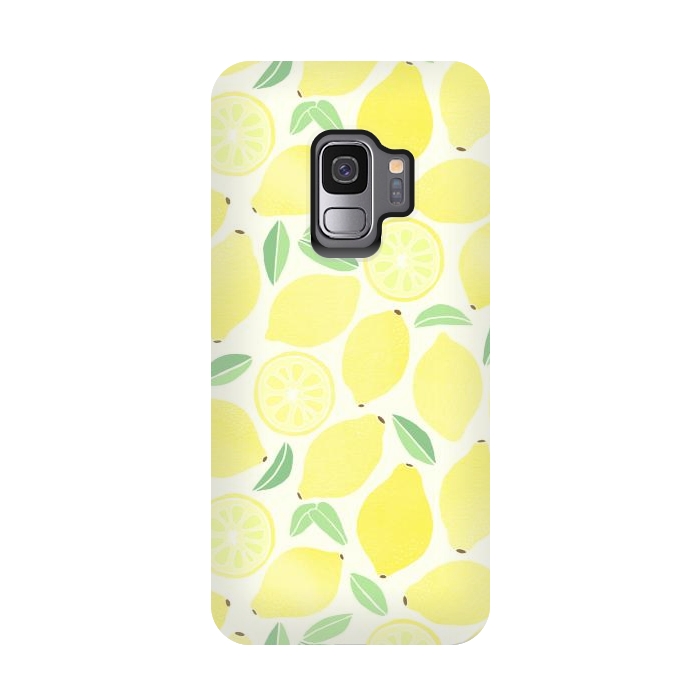 Galaxy S9 StrongFit Summer Lemons by Tangerine-Tane