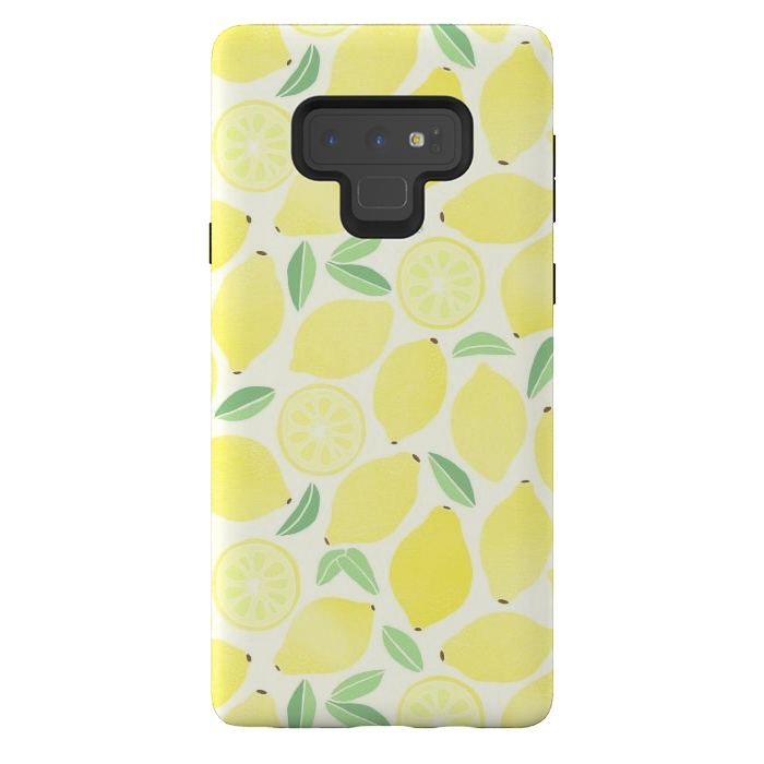 Galaxy Note 9 StrongFit Summer Lemons by Tangerine-Tane