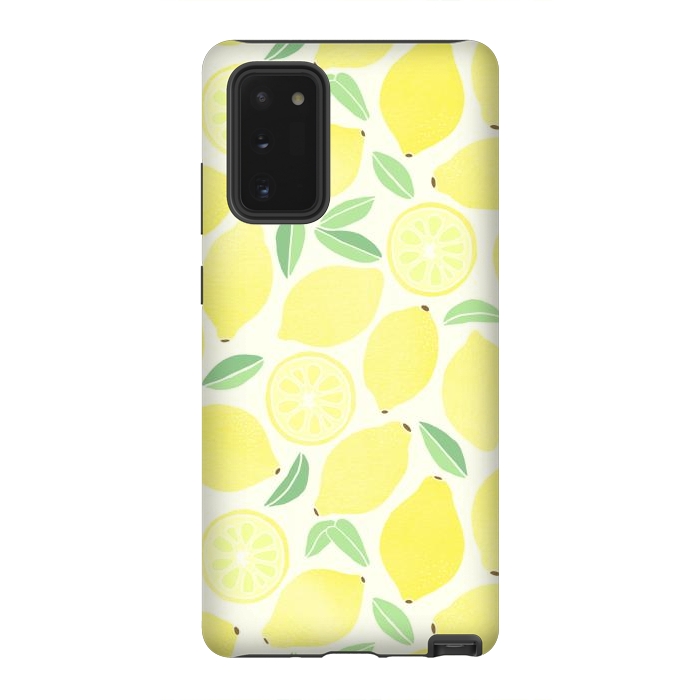 Galaxy Note 20 StrongFit Summer Lemons by Tangerine-Tane