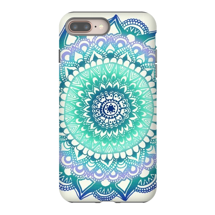 iPhone 8 plus StrongFit Deep Forest Flower by Tangerine-Tane