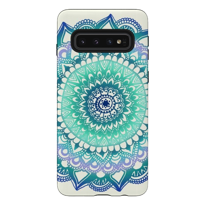 Galaxy S10 StrongFit Deep Forest Flower by Tangerine-Tane