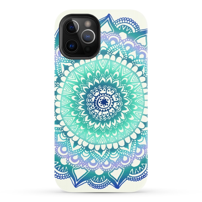 iPhone 12 Pro StrongFit Deep Forest Flower by Tangerine-Tane