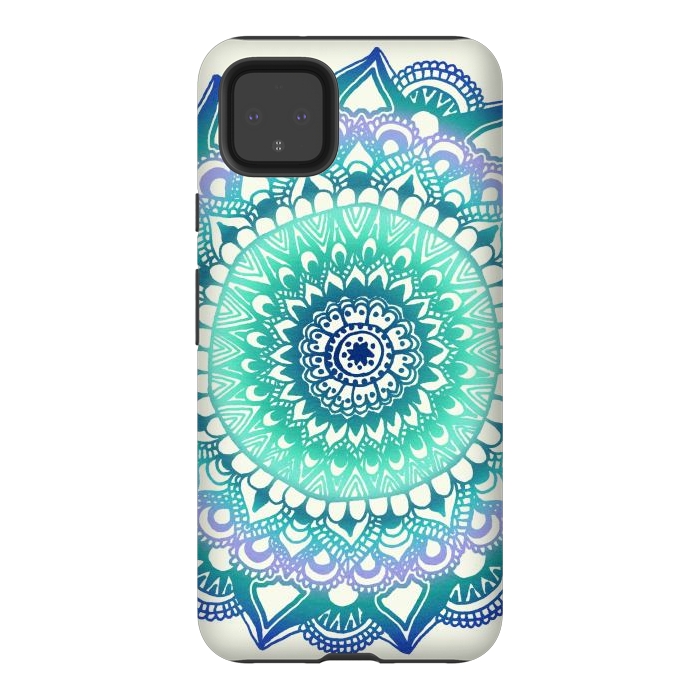Pixel 4XL StrongFit Deep Forest Flower by Tangerine-Tane