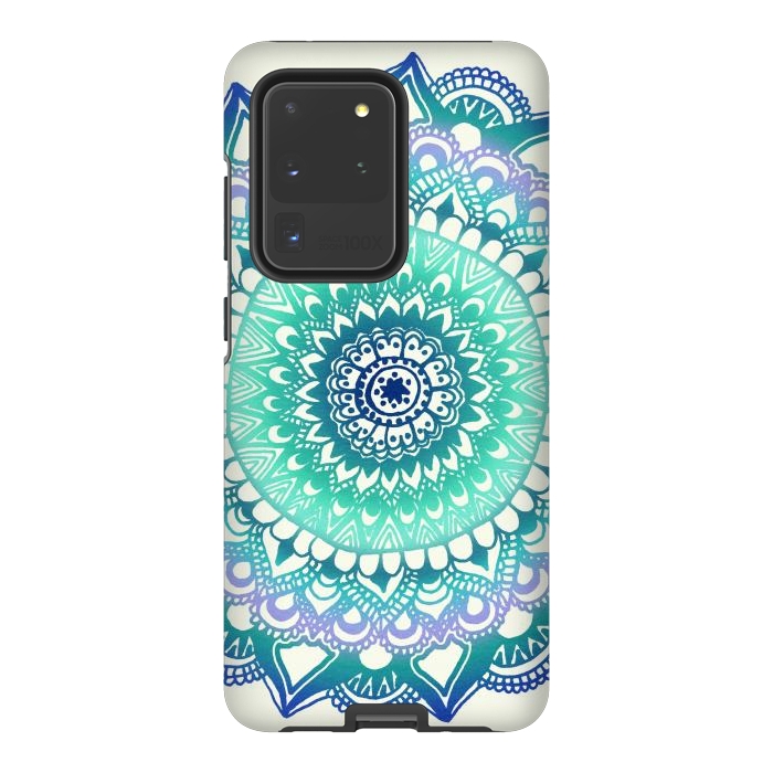 Galaxy S20 Ultra StrongFit Deep Forest Flower by Tangerine-Tane