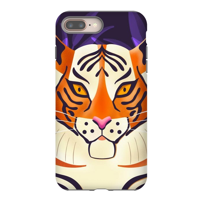 iPhone 7 plus StrongFit Tiger 001 Wildlife by Jelena Obradovic