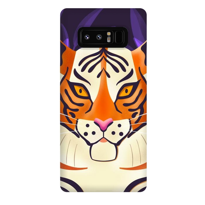 Galaxy Note 8 StrongFit Tiger 001 Wildlife by Jelena Obradovic