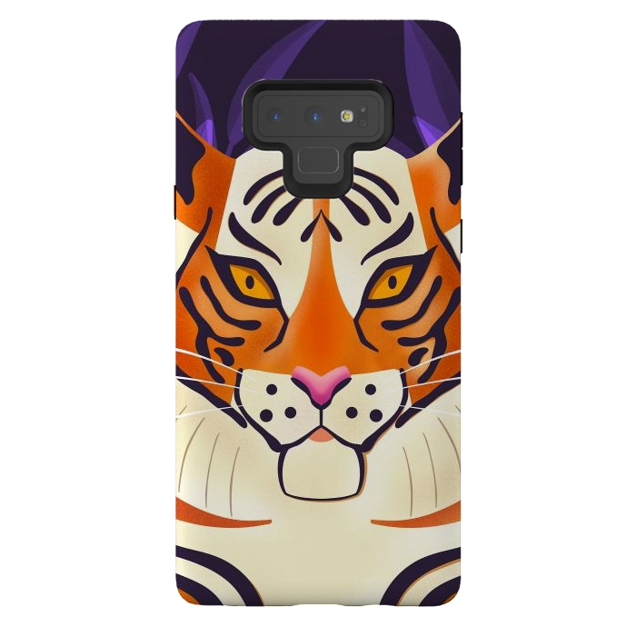 Galaxy Note 9 StrongFit Tiger 001 Wildlife by Jelena Obradovic