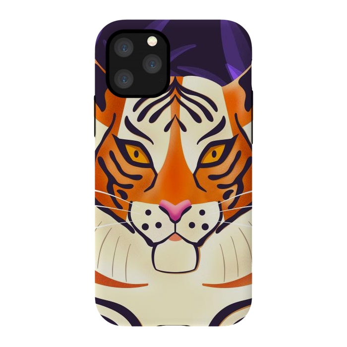 iPhone 11 Pro StrongFit Tiger 001 Wildlife by Jelena Obradovic