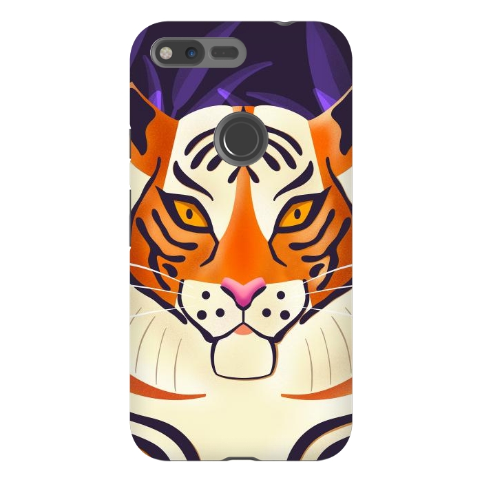 Pixel XL StrongFit Tiger 001 Wildlife by Jelena Obradovic