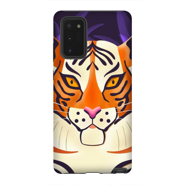 Galaxy Note 20 StrongFit Tiger 001 Wildlife by Jelena Obradovic