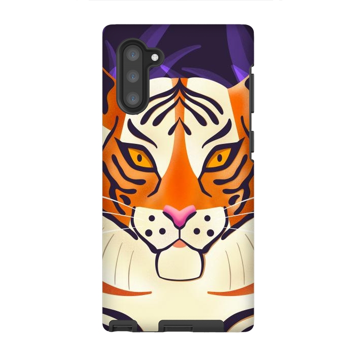 Galaxy Note 10 StrongFit Tiger 001 Wildlife by Jelena Obradovic