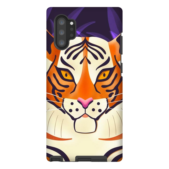 Galaxy Note 10 plus StrongFit Tiger 001 Wildlife by Jelena Obradovic