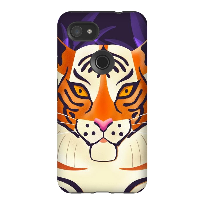 Pixel 3AXL StrongFit Tiger 001 Wildlife by Jelena Obradovic