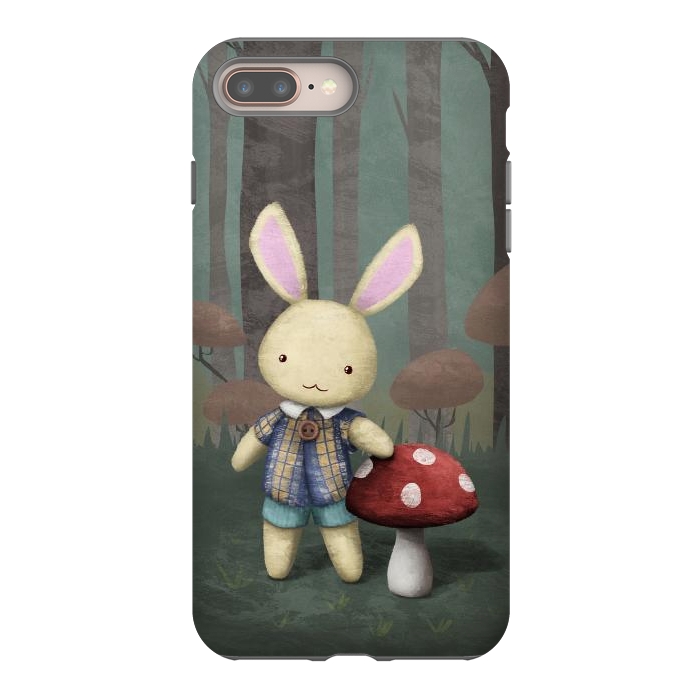 iPhone 7 plus StrongFit Cute bunny by Laura Nagel