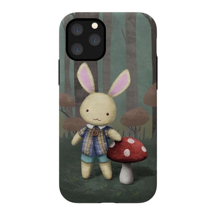 iPhone 11 Pro StrongFit Cute bunny by Laura Nagel