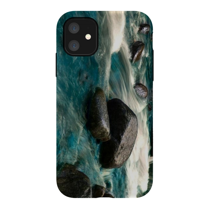 iPhone 11 StrongFit Mystic river by Laura Nagel
