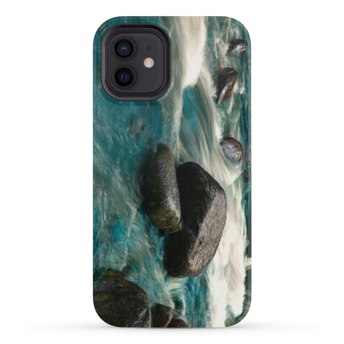iPhone 12 mini StrongFit Mystic river by Laura Nagel