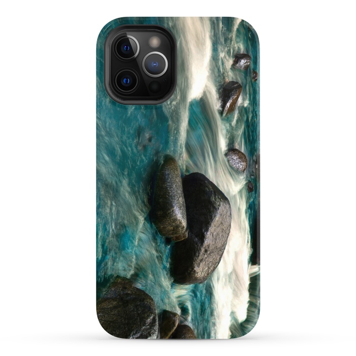 iPhone 12 Pro Max StrongFit Mystic river by Laura Nagel