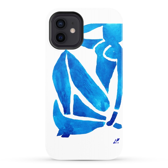 iPhone 12 StrongFit Blue nude Henri Matisse  by ArtKingdom7