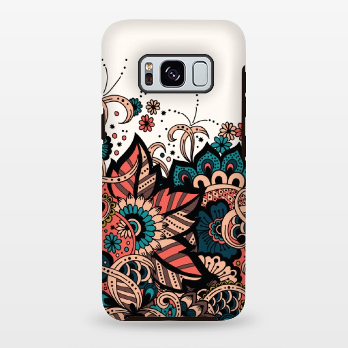 Galaxy S8 plus StrongFit mandala print multicolor by MALLIKA