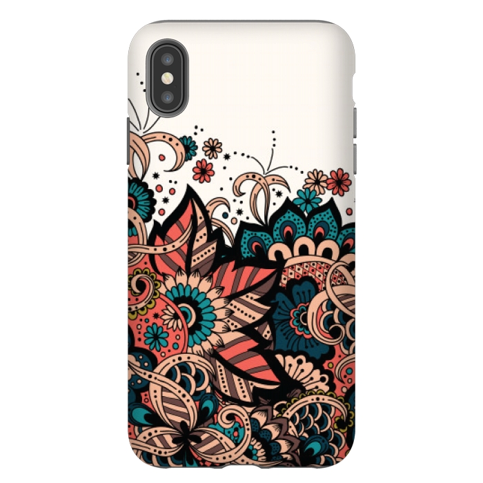 iPhone Xs Max StrongFit mandala print multicolor by MALLIKA