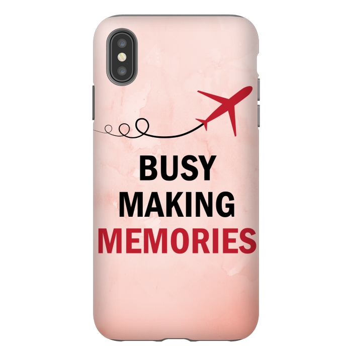iPhone Xs Max StrongFit busy making memories by MALLIKA