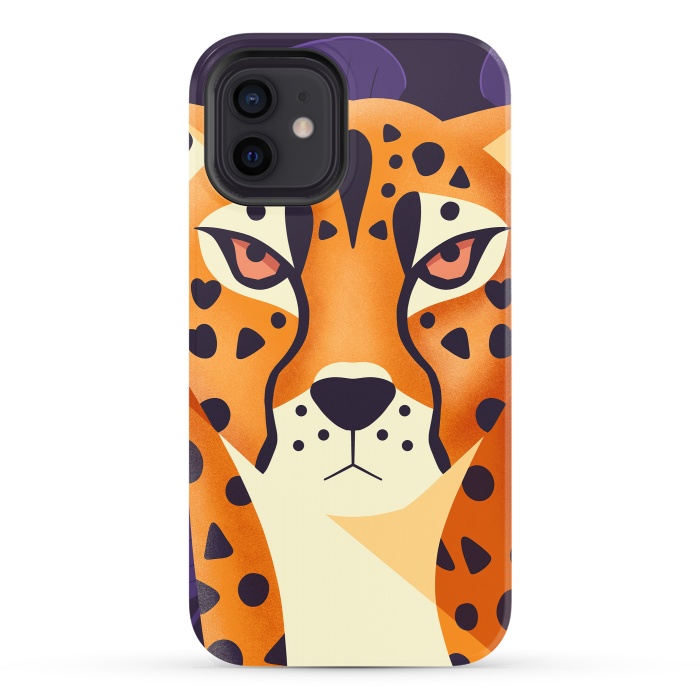 iPhone 12 StrongFit Wildlife 002 Cheetah by Jelena Obradovic
