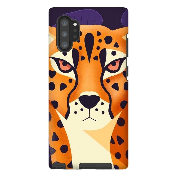 Galaxy Note 10 plus StrongFit Wildlife 002 Cheetah by Jelena Obradovic