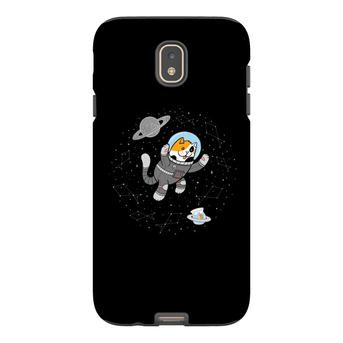 Galaxy J7 StrongFit Catstronaut by Afif Quilimo