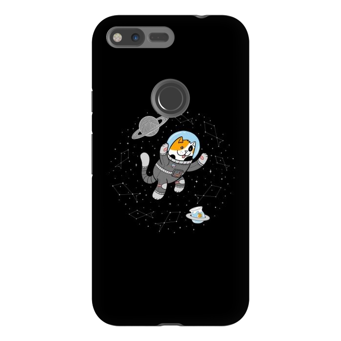 Pixel XL StrongFit Catstronaut by Afif Quilimo