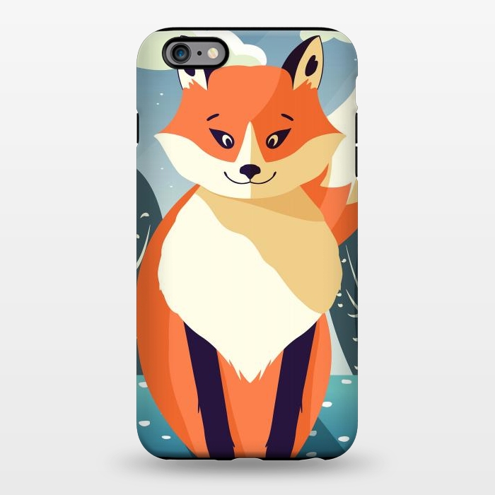iPhone 6/6s plus StrongFit Wildlife 006a Red Fox by Jelena Obradovic