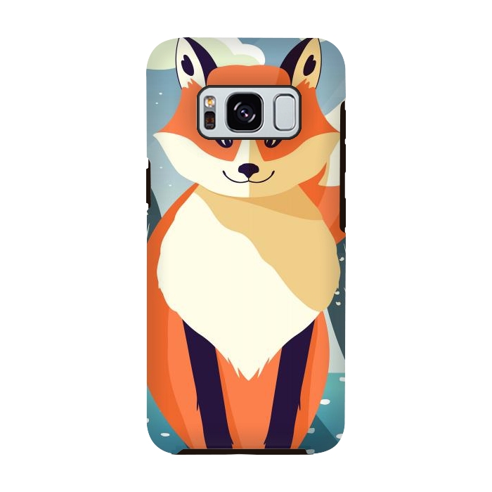 Galaxy S8 StrongFit Wildlife 006a Red Fox by Jelena Obradovic