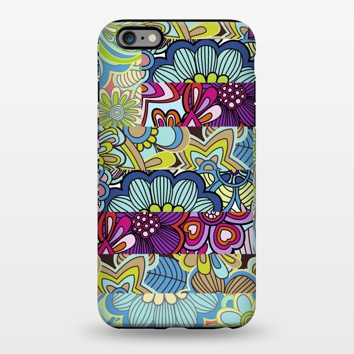 iPhone 6/6s plus StrongFit Floral patchword by Julia Grifol