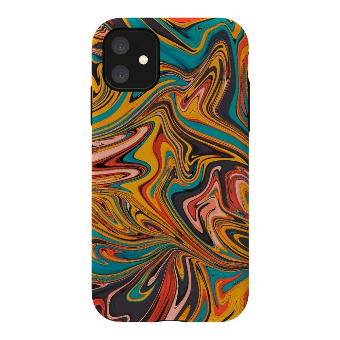 iPhone 11 StrongFit Liquid colours 1  by Steve Wade (Swade)