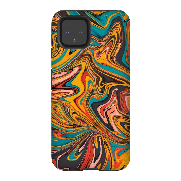Pixel 4 StrongFit Liquid colours 1  by Steve Wade (Swade)