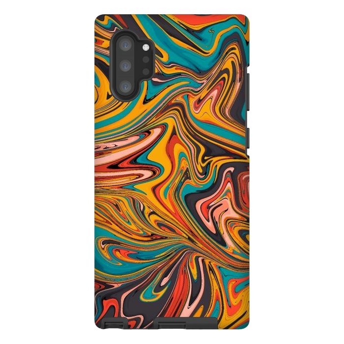 Galaxy Note 10 plus StrongFit Liquid colours 1  by Steve Wade (Swade)