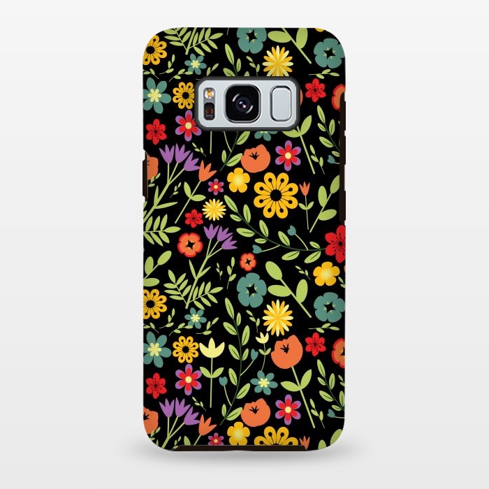 Galaxy S8 plus StrongFit Beautiful Flower Garden by ArtsCase