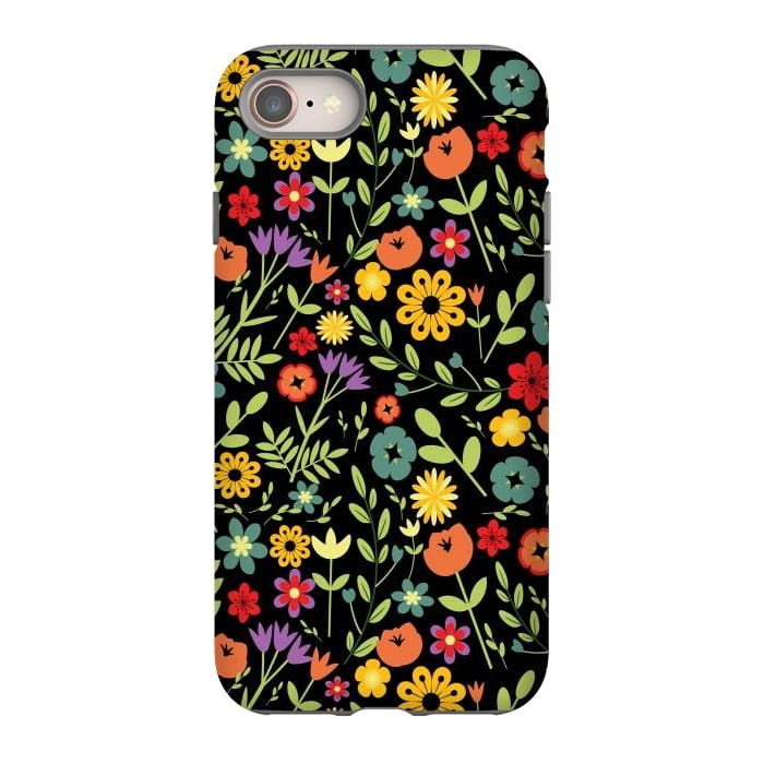 iPhone 8 StrongFit Beautiful Flower Garden by ArtsCase