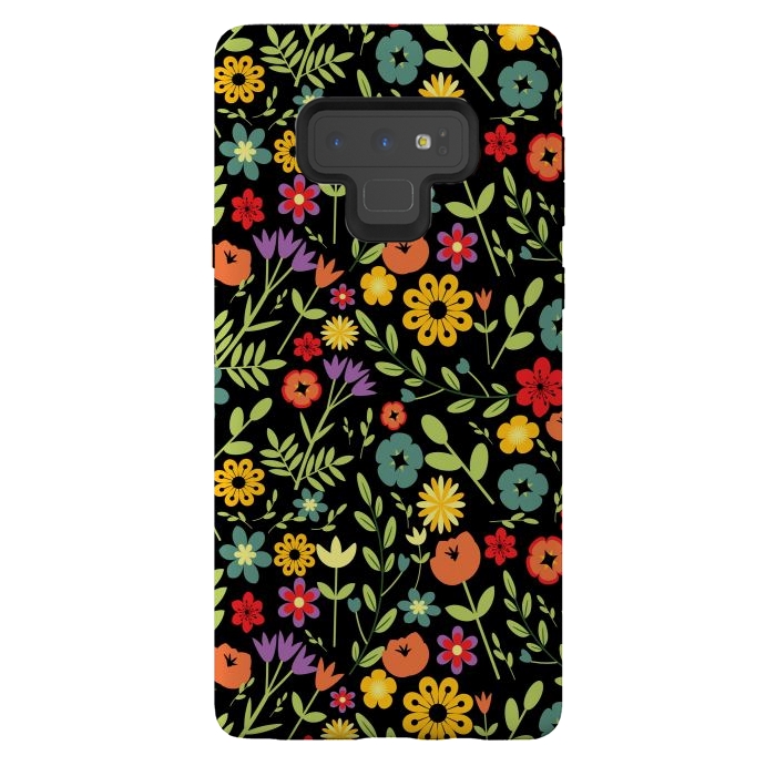 Galaxy Note 9 StrongFit Beautiful Flower Garden by ArtsCase