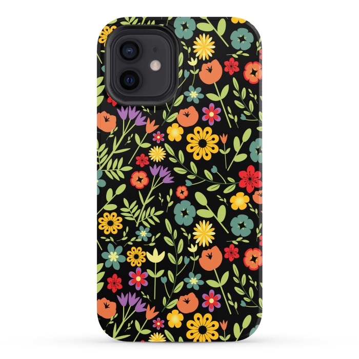 iPhone 12 StrongFit Beautiful Flower Garden by ArtsCase