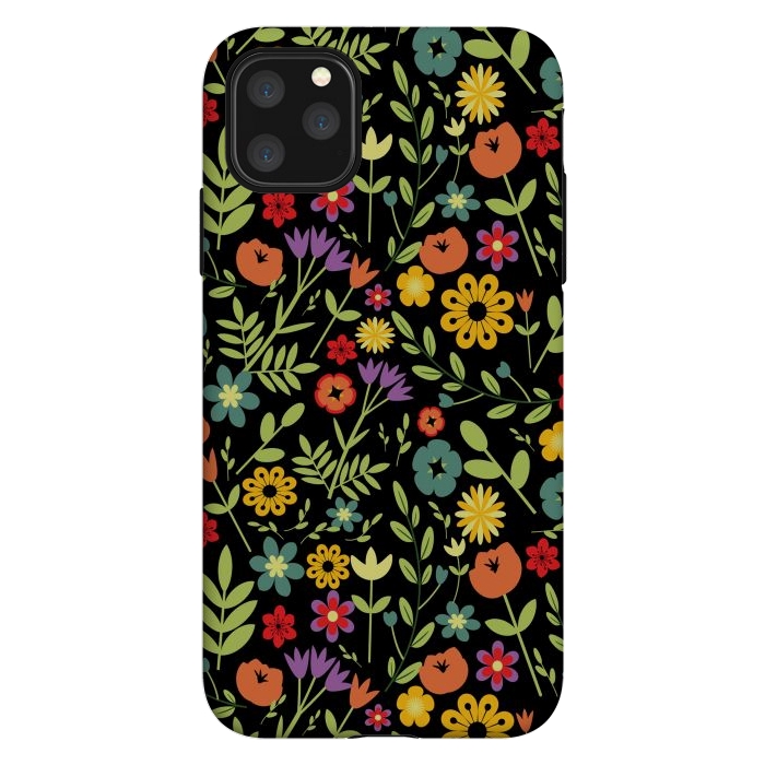 iPhone 11 Pro Max StrongFit Beautiful Flower Garden by ArtsCase