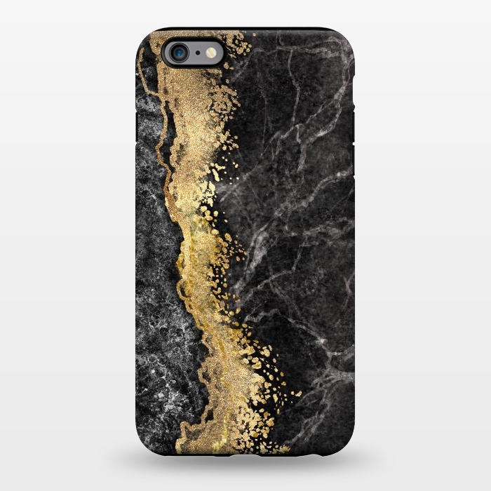 iPhone 6/6s plus StrongFit Abstract background creative marble texture and gold leaf by ArtsCase