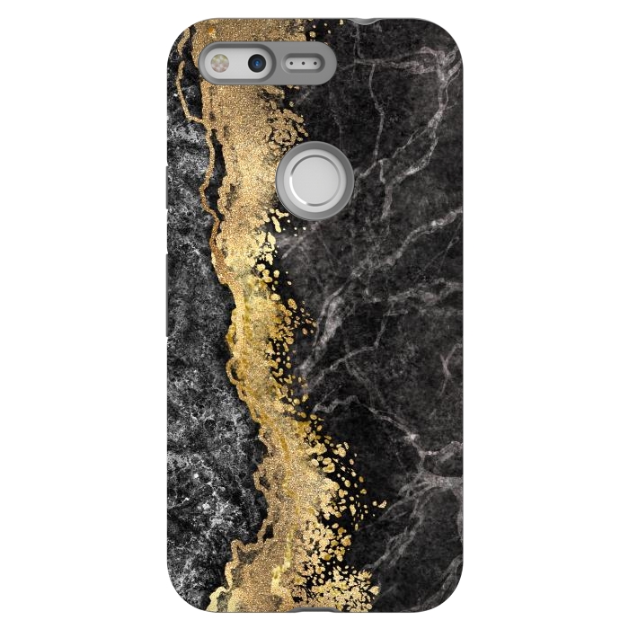 Pixel StrongFit Abstract background creative marble texture and gold leaf by ArtsCase