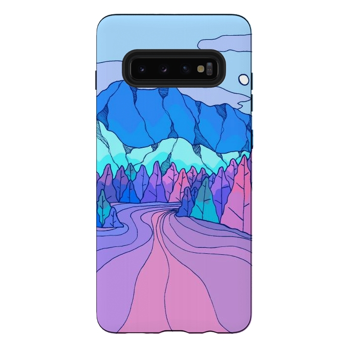 Galaxy S10 plus StrongFit The neon river by Steve Wade (Swade)