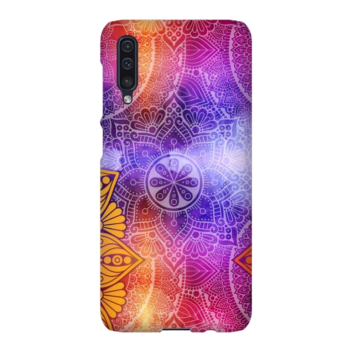 Galaxy A50 SlimFit Mandala Pattern with bright Colors by ArtsCase